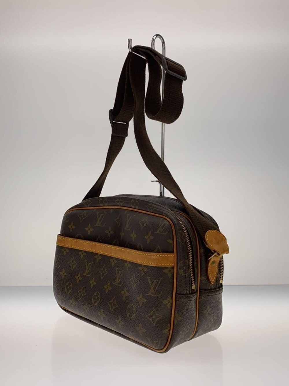 Louis Vuitton Canvas Monogram Reporter Brown